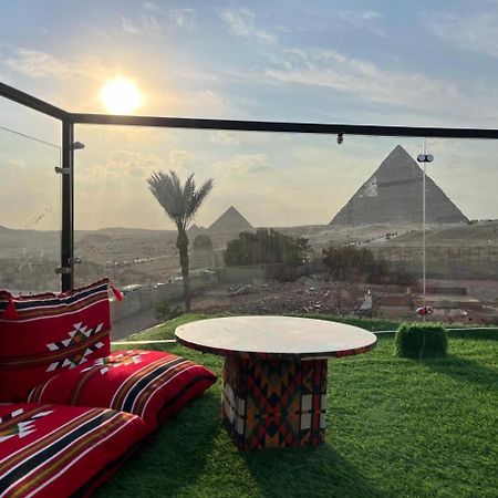 Kemet Pyramids Room View Kairo Bagian luar foto