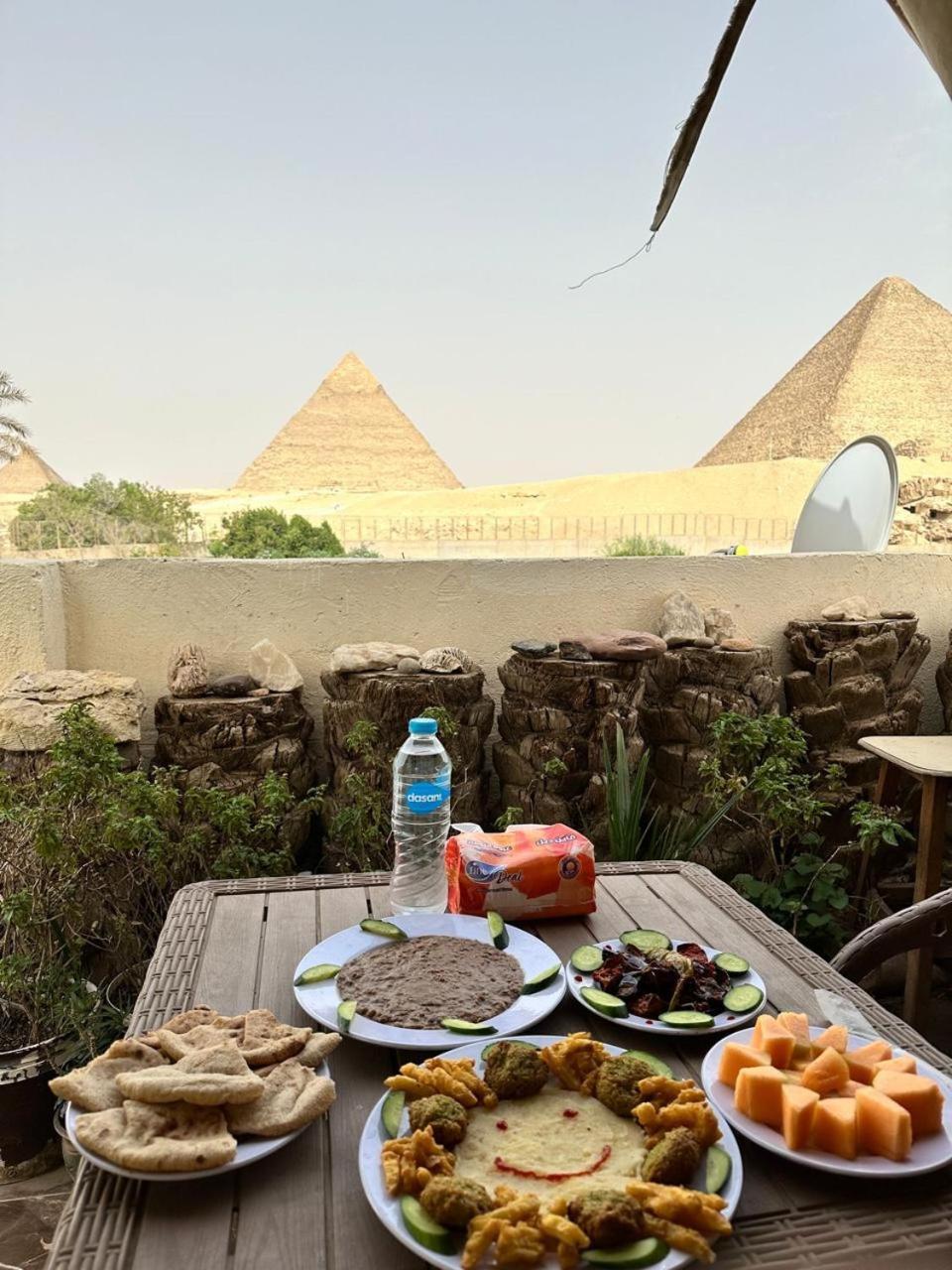 Kemet Pyramids Room View Kairo Bagian luar foto