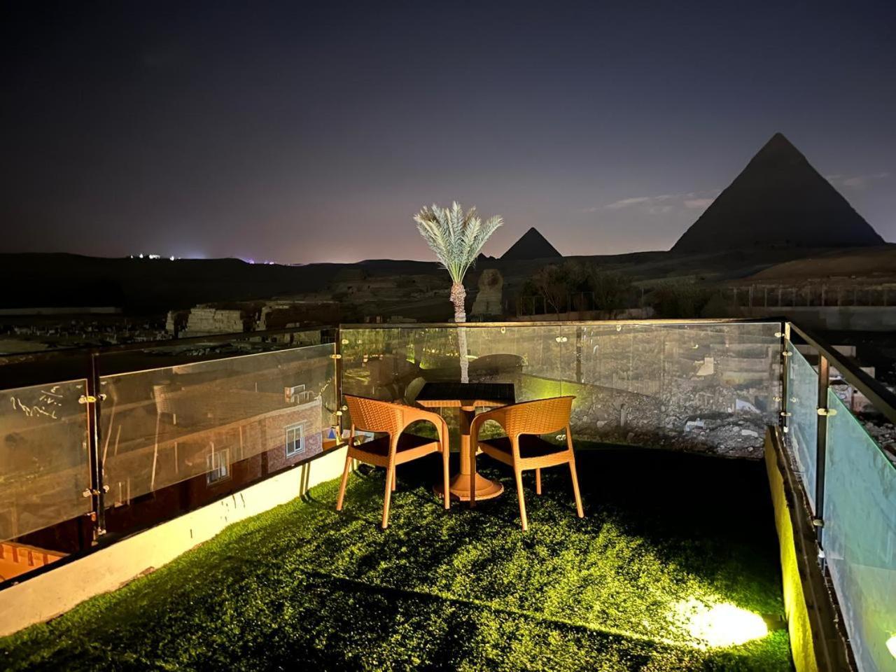 Kemet Pyramids Room View Kairo Bagian luar foto