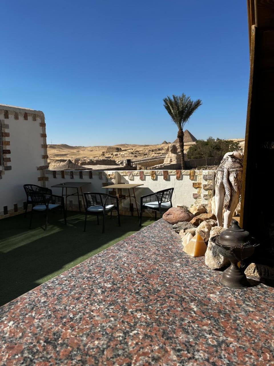 Kemet Pyramids Room View Kairo Bagian luar foto